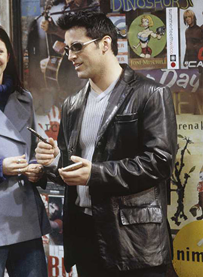 Matt LeBlanc Friends Season 6 Leather Blazer - LeatherCult