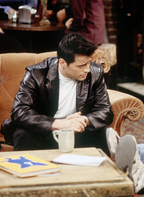 Matt LeBlanc Friends Season 6 Leather Blazer - LeatherCult