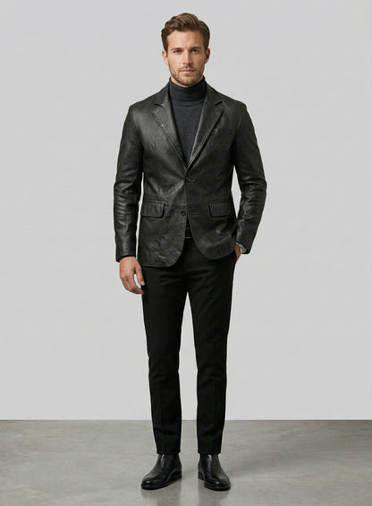 Medieval Leather Blazer