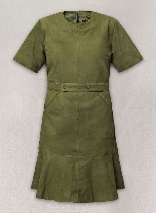 Meghan Markle Leather Dress - LeatherCult