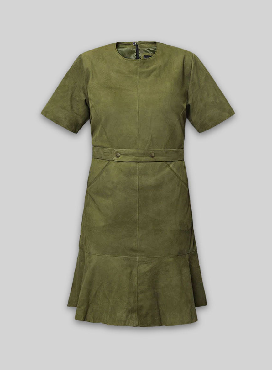 Meghan Markle Leather Dress