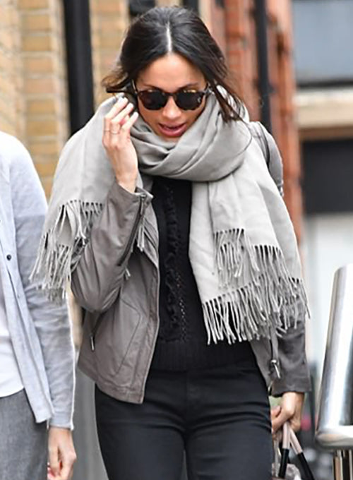 Meghan Markle Leather Jacket #1 - LeatherCult