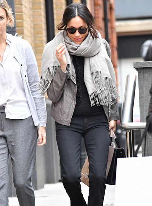 Meghan Markle Leather Jacket #1 - LeatherCult