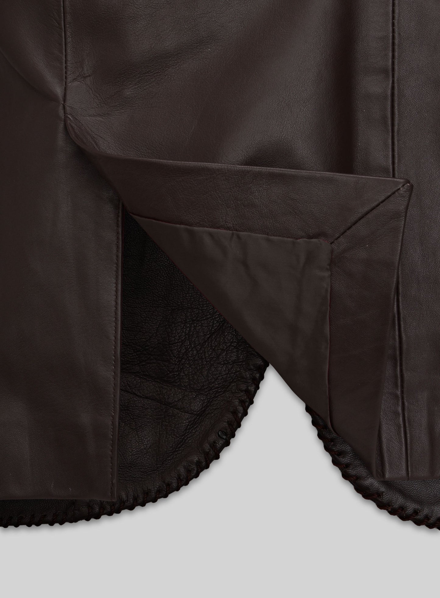 Michael Shannon Elvis & Nixon Leather Blazer