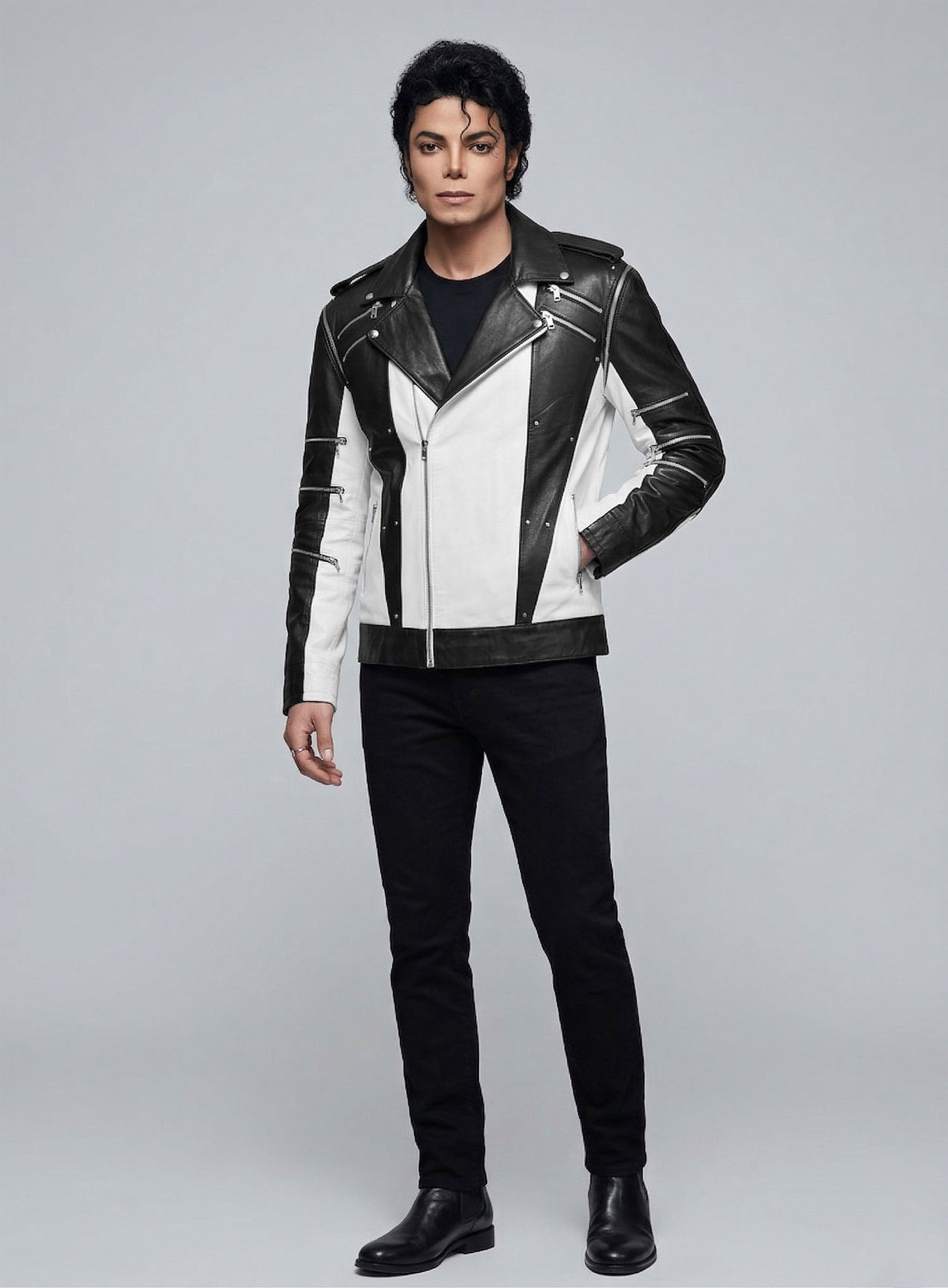 Michael Jackson Leather Jacket #2