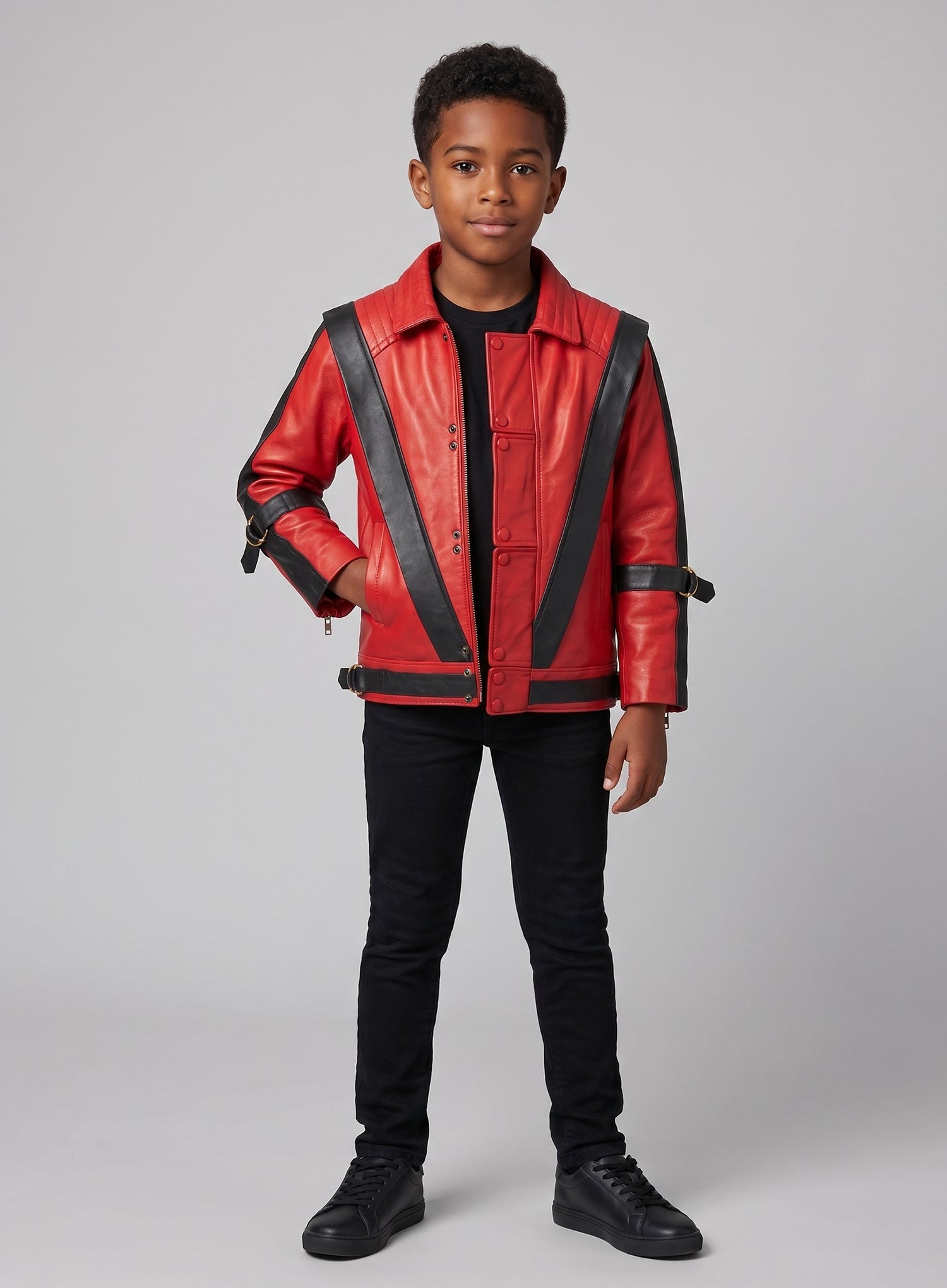 Michael Jackson Thriller Kids Leather Jacket – LeatherCult