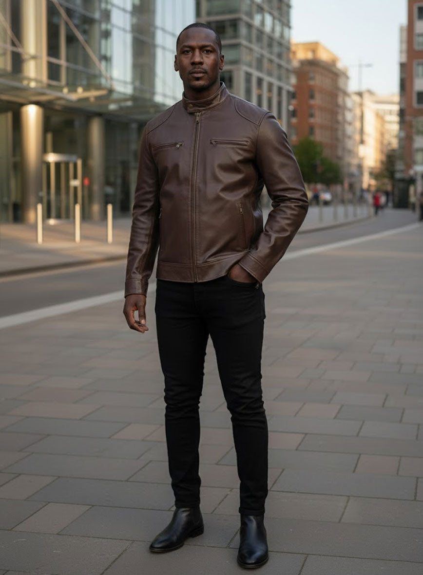 Michael Jordan Leather Jacket