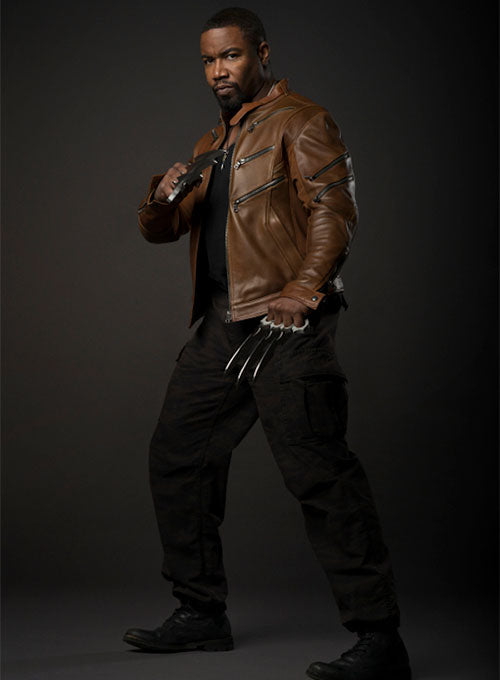 Michael Jai White Arrow Leather Jacket - LeatherCult