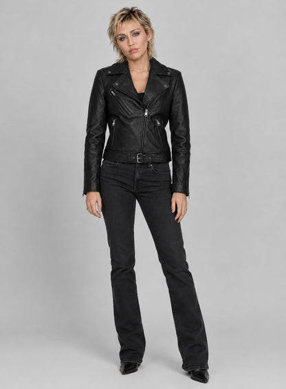 Miley Cyrus Leather Jacket