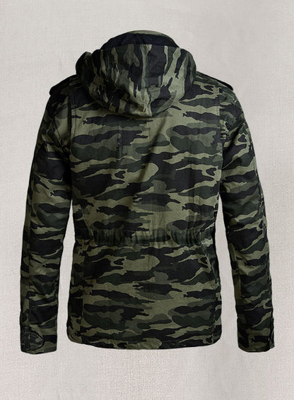 Military M-65 Camo Jacket - LeatherCult