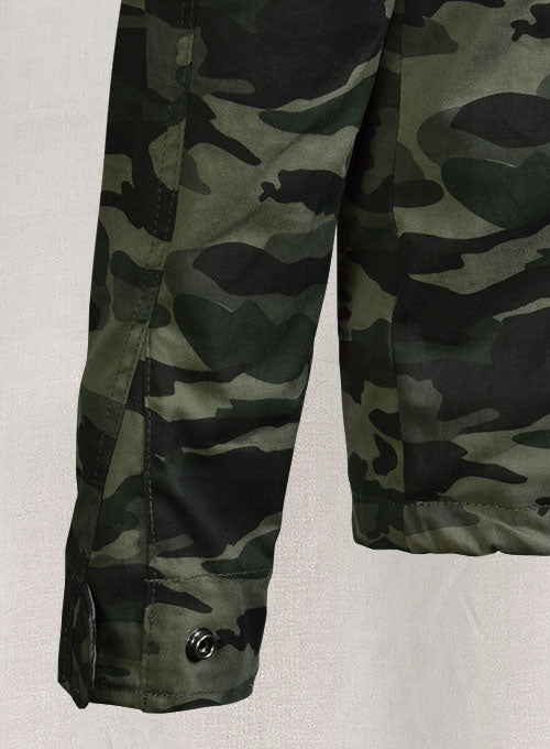 Military M-65 Camo Jacket - LeatherCult