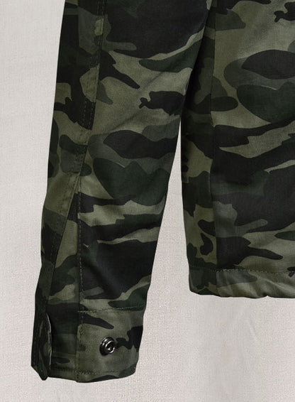Military M-65 Camo Jacket - LeatherCult