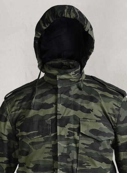 Military M-65 Camo Jacket - LeatherCult