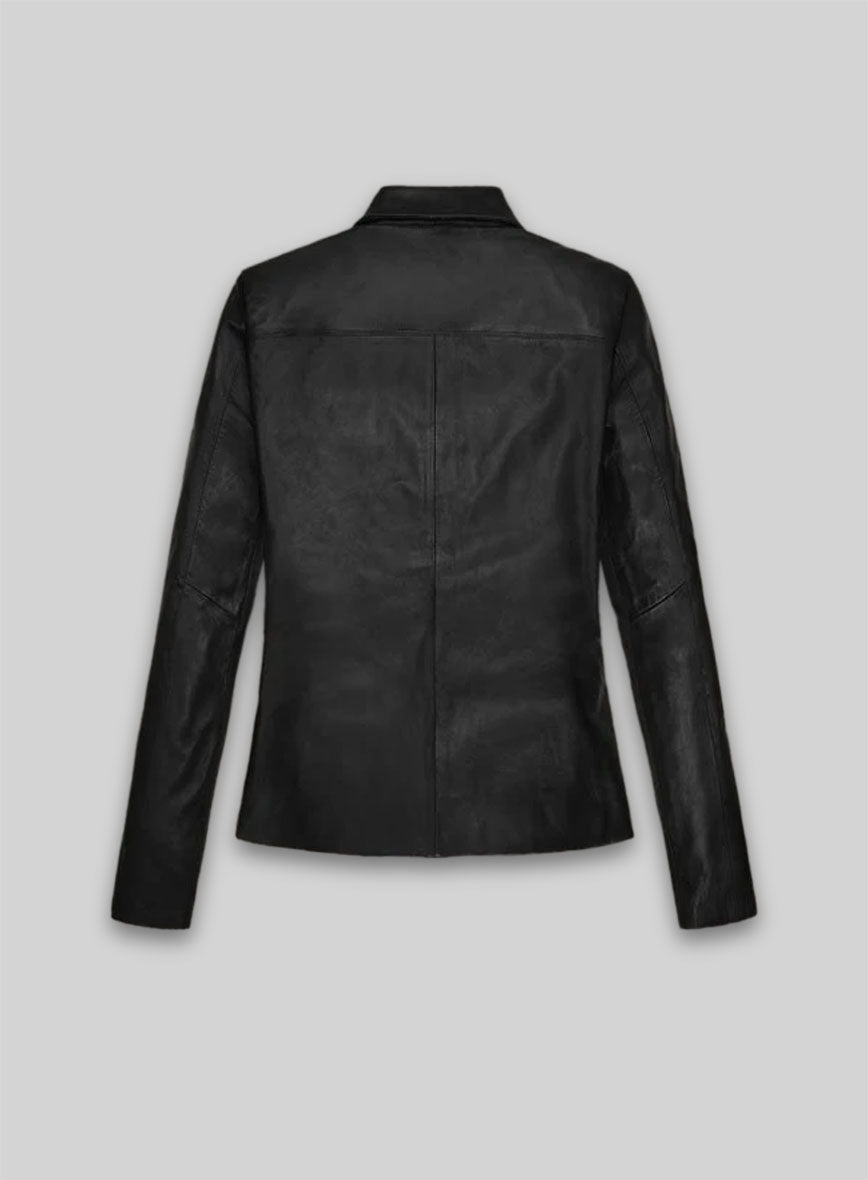 Milla Jovovich Leather Jacket