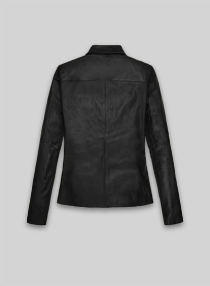 Milla Jovovich Leather Jacket