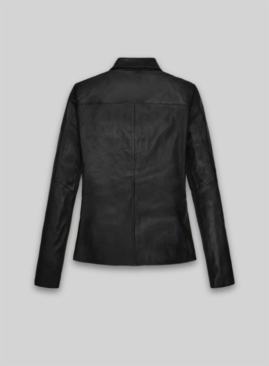 Milla Jovovich Leather Jacket