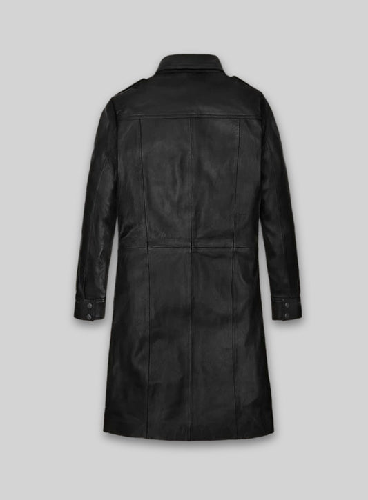 Millie Bobby Brown Leather Dress