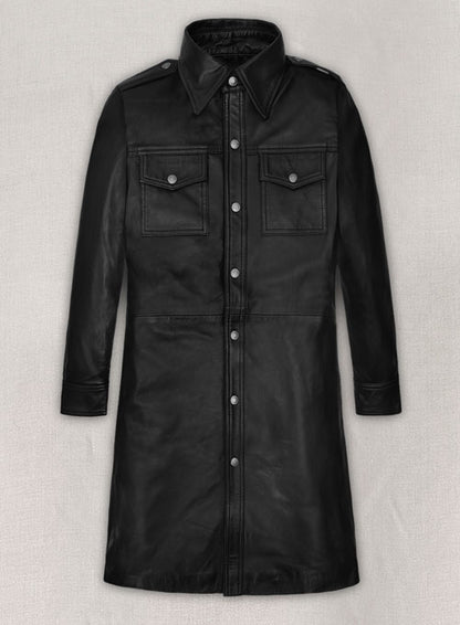 Millie Bobby Brown Leather Dress - LeatherCult