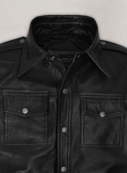 Millie Bobby Brown Leather Dress - LeatherCult