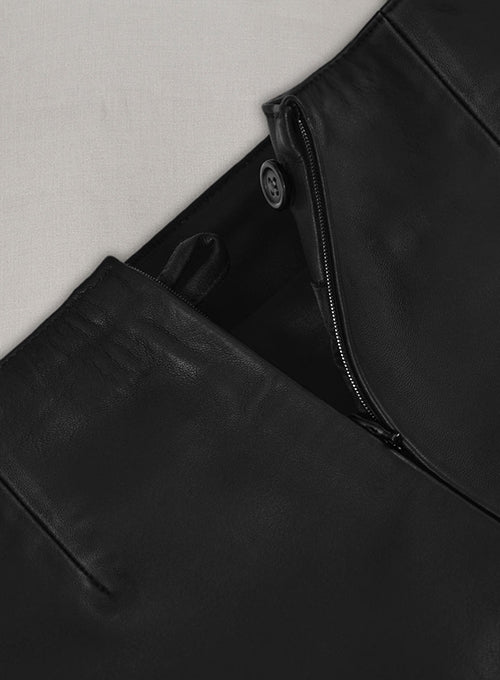 Monaco Leather Skirt - # 158 - LeatherCult