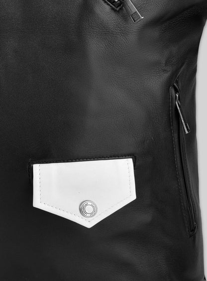 Monza Biker Leather Jacket