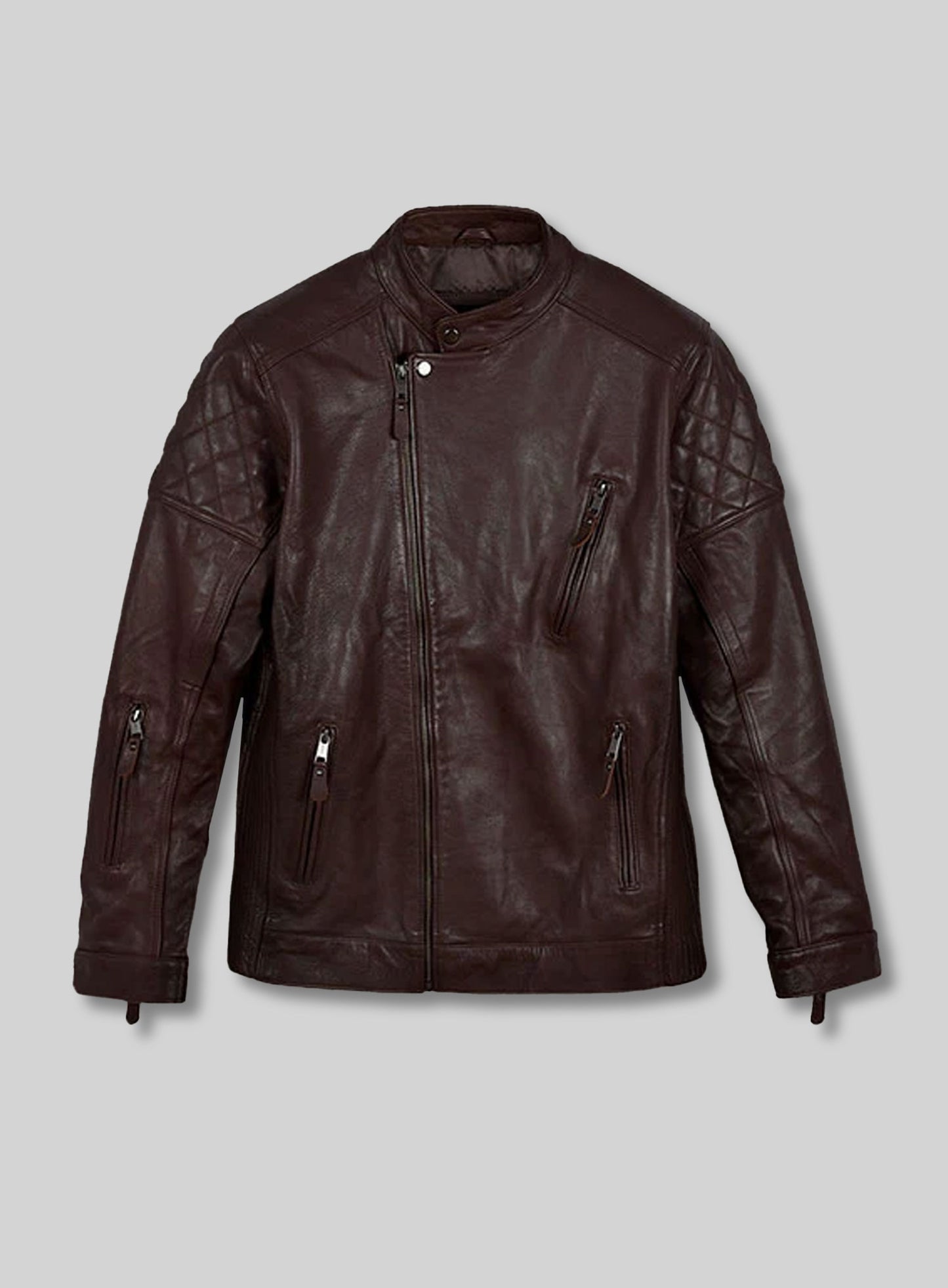 Moto Biker Leather Jacket