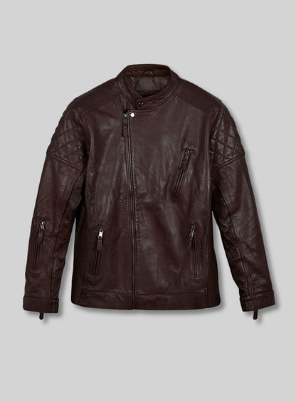 Moto Biker Leather Jacket