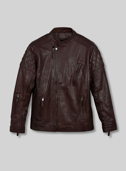 Moto Biker Leather Jacket