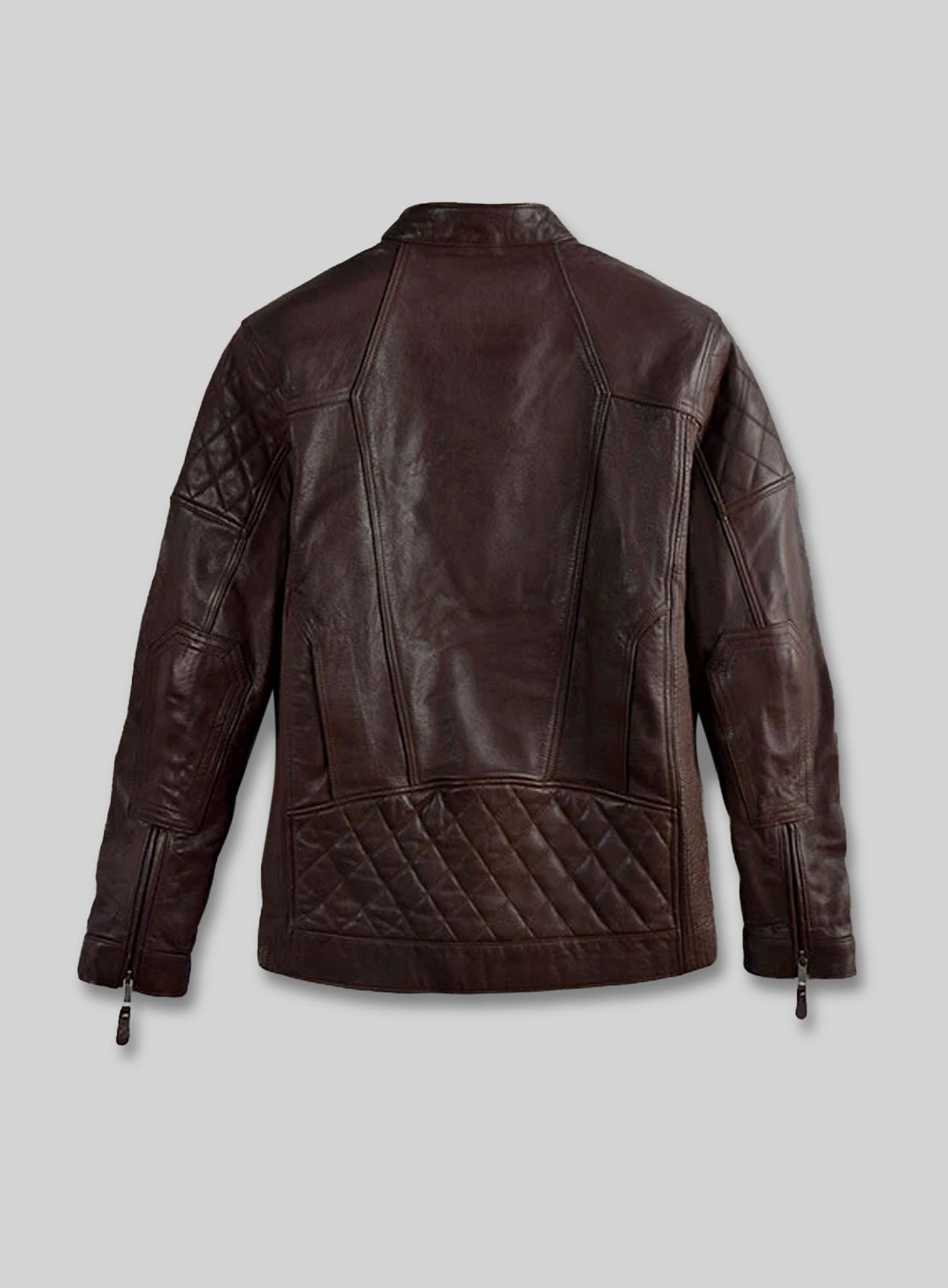 Moto Biker Leather Jacket