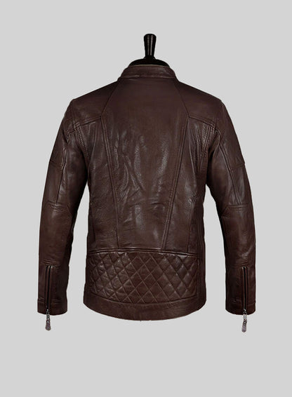 Moto Biker Leather Jacket