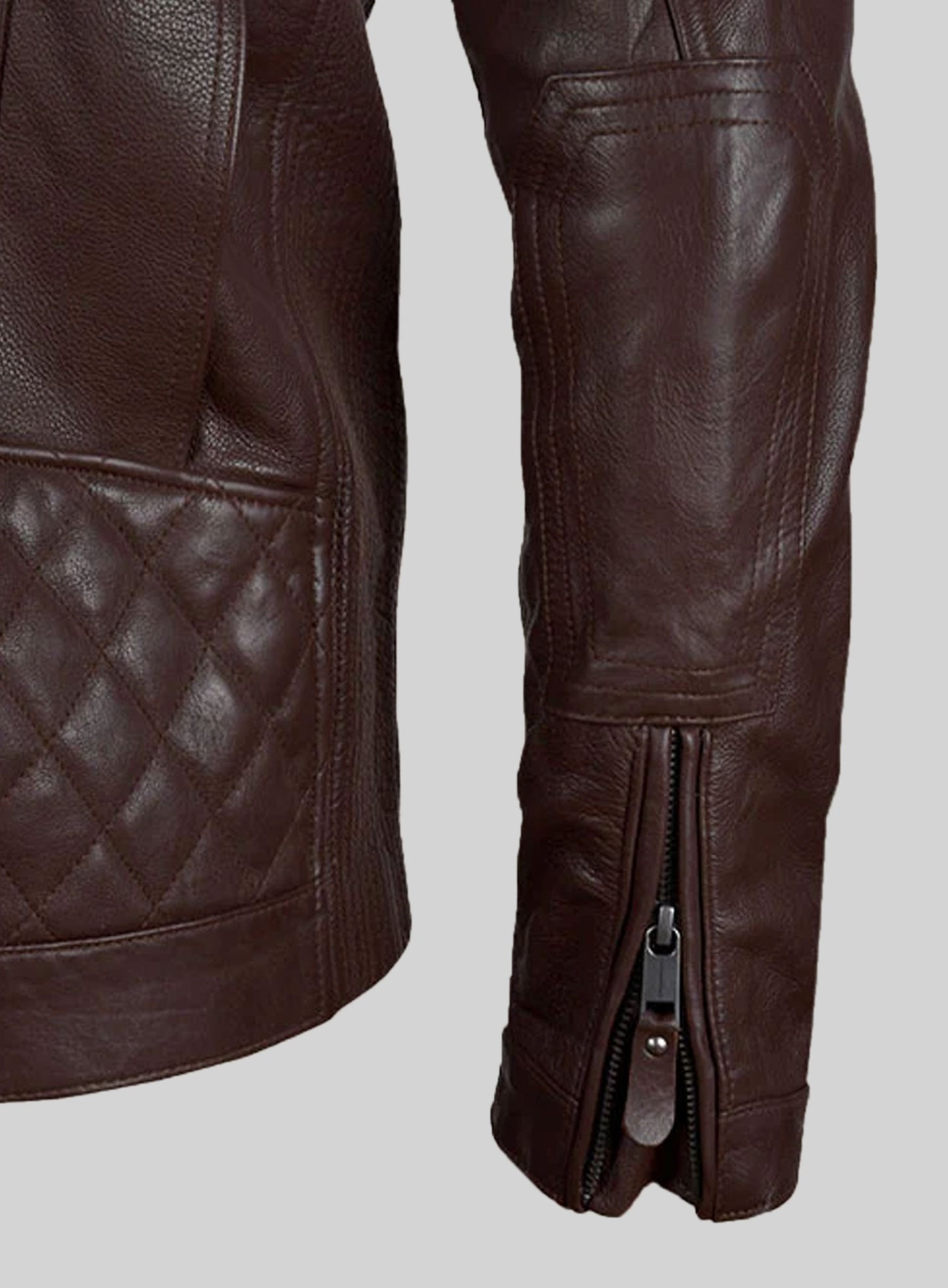 Moto Biker Leather Jacket