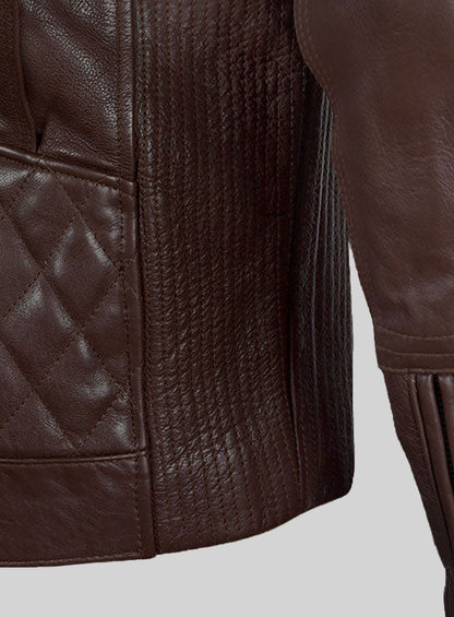 Moto Biker Leather Jacket