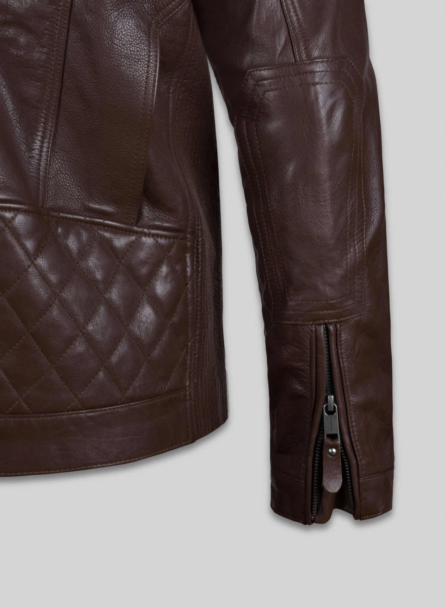 Moto Biker Leather Jacket