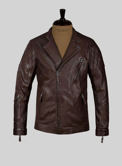 Moto Biker Leather Jacket