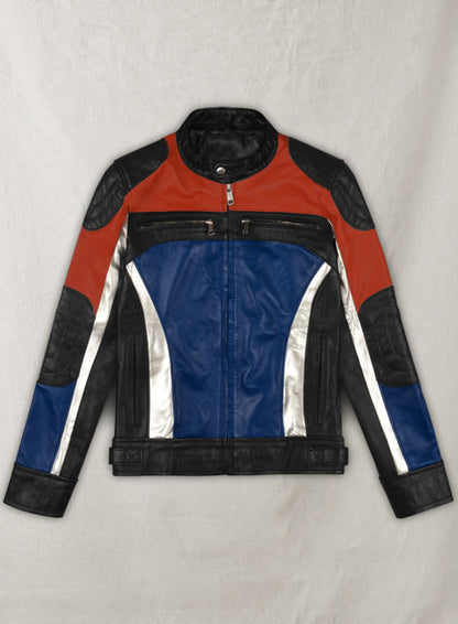 MotoGp Style Leather Jacket - LeatherCult