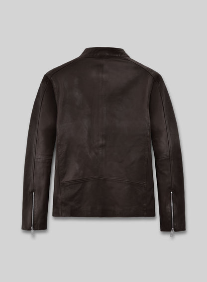 Motorad Brown Biker Leather Jacket