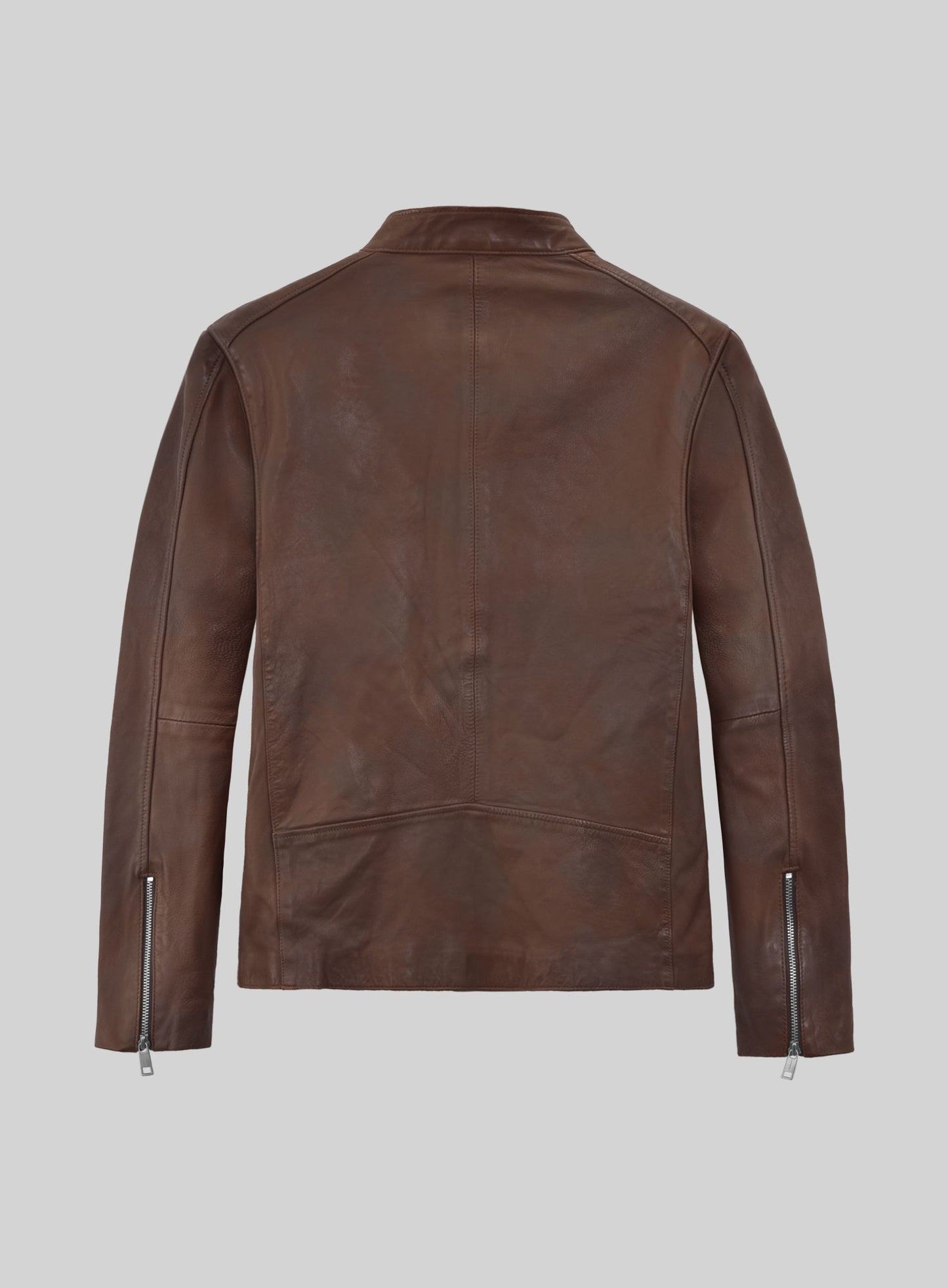 Motorad Spanish Brown Biker Leather Jacket