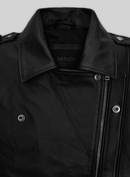 Natalie Portman Vox Lux Leather Jacket #1