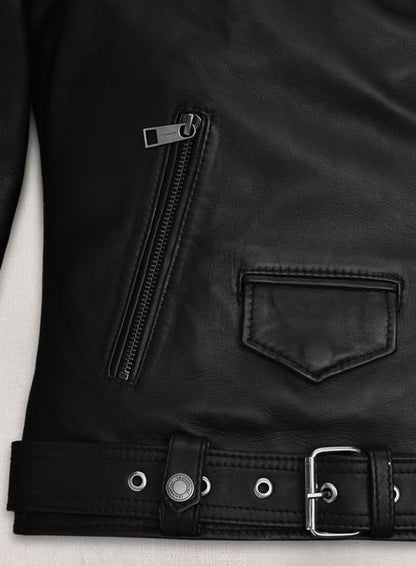 Natalie Portman Vox Lux Leather Jacket #1 - LeatherCult