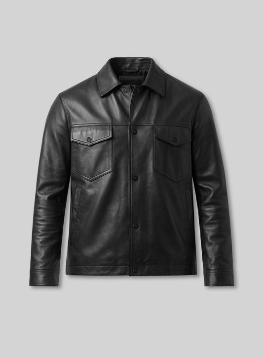 Nicholas Galitzine Leather Jacket