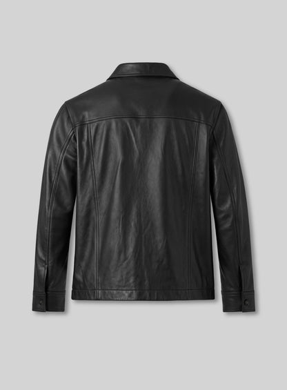 Nicholas Galitzine Leather Jacket