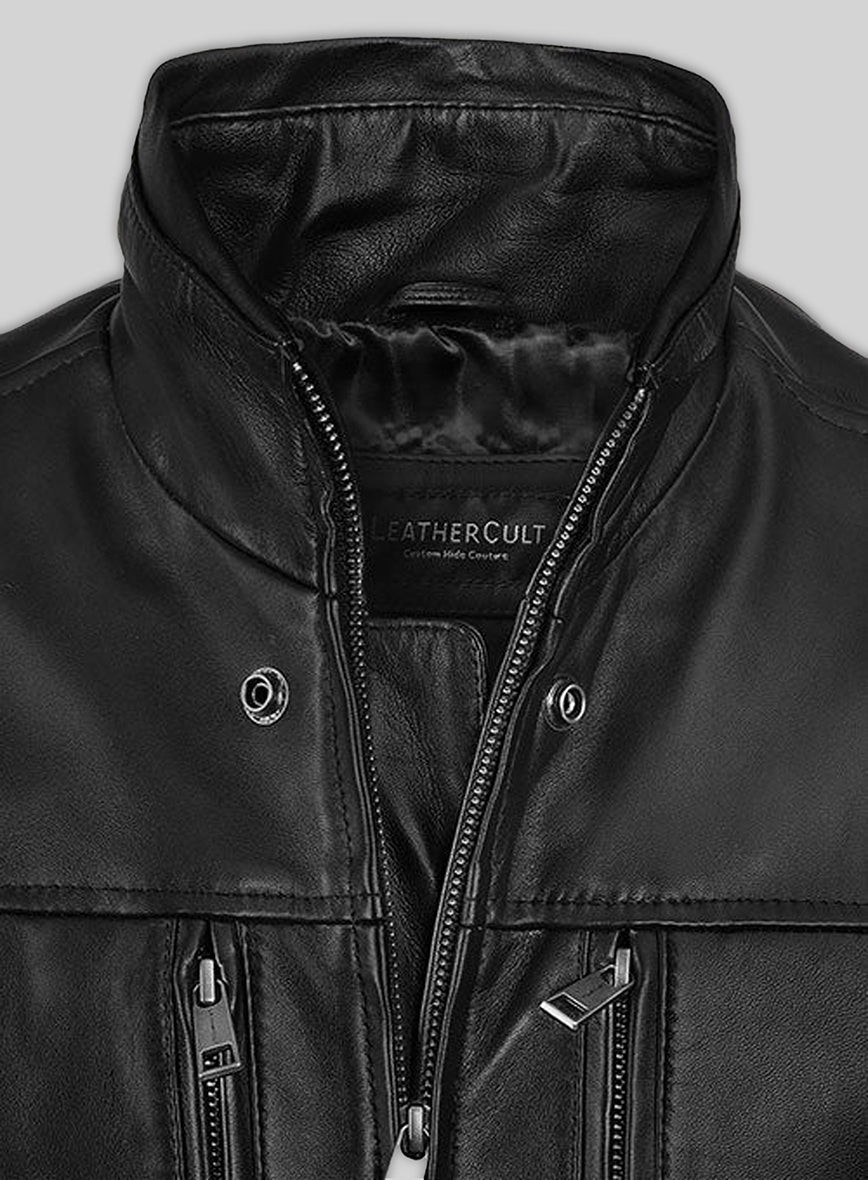 Nicholas Hoult Leather Jacket