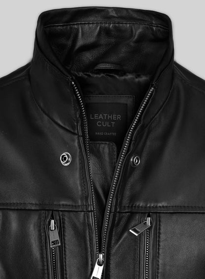 Nicholas Hoult Leather Jacket