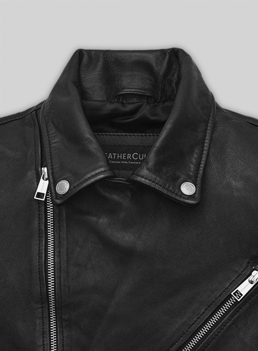 Nicholas Hoult Leather Jacket #1