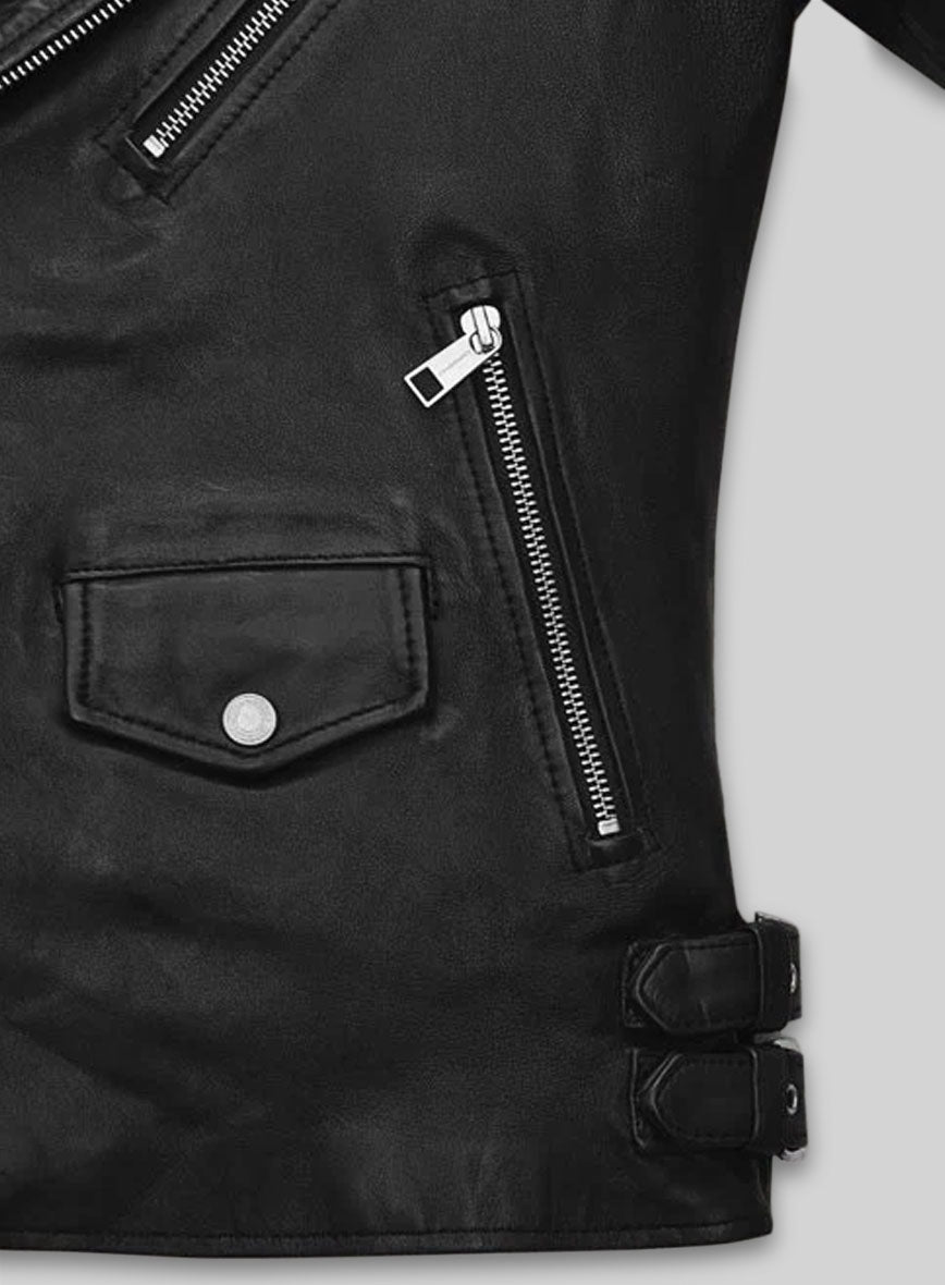 Nicholas Hoult Leather Jacket #1