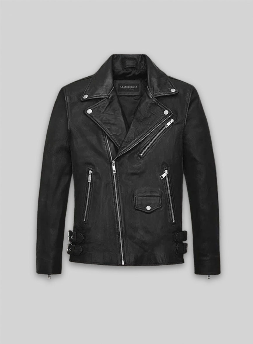 Nicholas Hoult Leather Jacket #1
