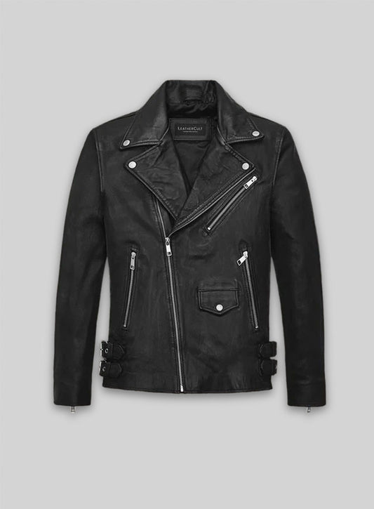 Nicholas Hoult Leather Jacket #1