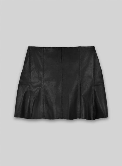 Nichole Bloom Leather Skirt