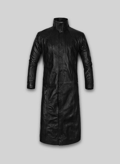 The Avengers Nick Fury Leather Trench Coat