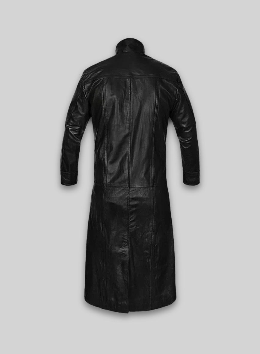 The Avengers Nick Fury Leather Trench Coat